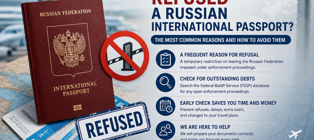 Passport application refusal